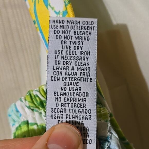 NWT Madison Leigh 18W Green/Blue Floral Sundress 0132 - Picture 10 of 11